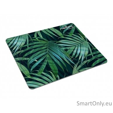 Natec Mouse Pad, Photo, Modern Art - Palm Tree, 220x180 mm | Natec | Mouse Pad | Modern Art - Palm Tree | Black 7