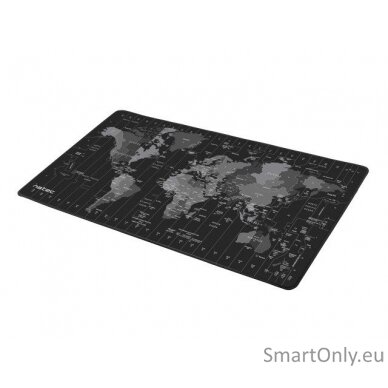 Natec Mouse Pad, Time Zone Map, Maxi, 800x400 mm | Natec | Mouse Pad Maxi | Time Zone Map