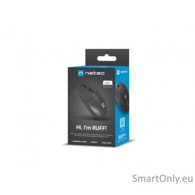 Natec Mouse Ruff Plus Wired Black 7