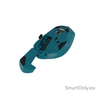 Natec Mouse Siskin 2 	Wireless Blue USB Type-A 2