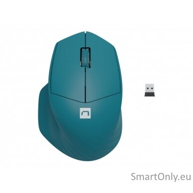 Natec Mouse Siskin 2 	Wireless Blue USB Type-A 4