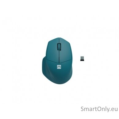 Natec Mouse Siskin 2 	Wireless Blue USB Type-A