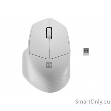 Natec Mouse Siskin 2 	Wireless White USB Type-A 4