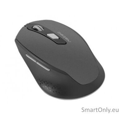 Natec Mouse, Siskin, Silent, Wireless, 2400 DPI, Optical, Black-Grey Natec Mouse Black/Grey Wireless 8