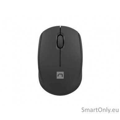 Natec Mouse Stork Wireless Black Bluetooth, 2.4 GHz 3