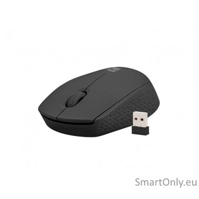 Natec Mouse Stork Wireless Black Bluetooth, 2.4 GHz