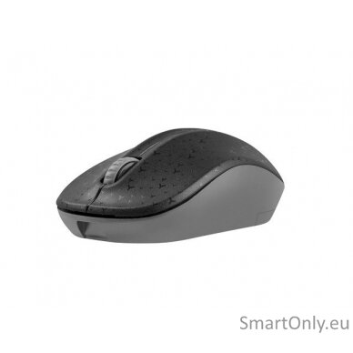 Natec Mouse, Toucan, Wireless, 1600 DPI, Optical, Black-Grey Natec Mouse Black/Grey Wireless 3