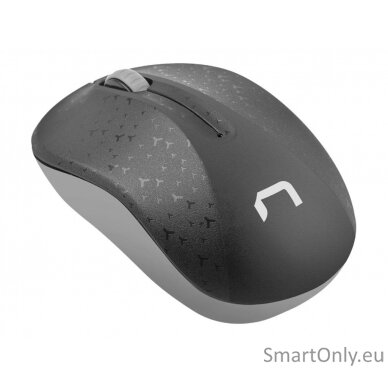 Natec Mouse, Toucan, Wireless, 1600 DPI, Optical, Black-Grey Natec Mouse Black/Grey Wireless 5