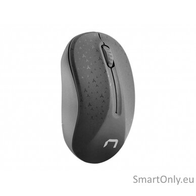 Natec Mouse, Toucan, Wireless, 1600 DPI, Optical, Black-Grey Natec Mouse Black/Grey Wireless 6