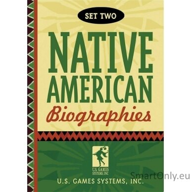 Native American Set Two žaidimų kortos Us Games Systems 3