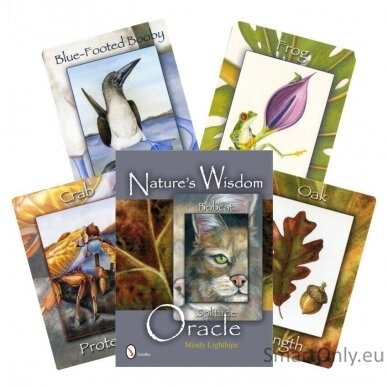 Natures Wisdom Oracle kortos Schiffer Publishing