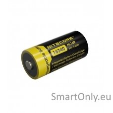 NITECORE 16340 NL169 950mAh baterija 1 vnt