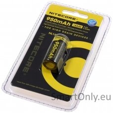 NITECORE 16340 NL169 950mAh baterija 1 vnt