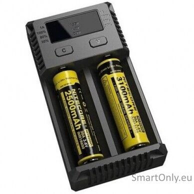 Nitecore New I2 Intellicharger Baterijų įkroviklis  17