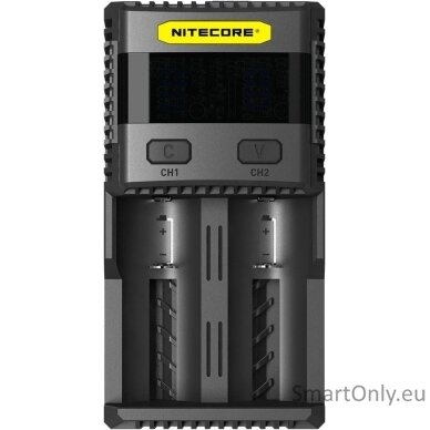 NITECORE SC2 Superb Charger Baterijų įkroviklis 4