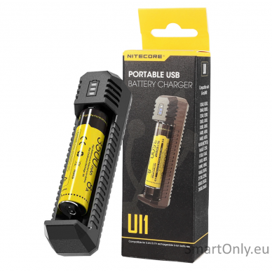 Nitecore UI1 Portable USB Intelligent Universal Baterijų įkroviklis