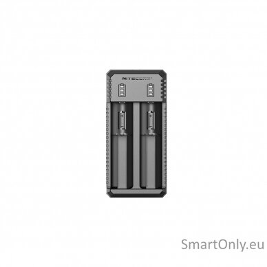 Nitecore UI2 Portable Dual-slot USB Baterijų įkroviklis