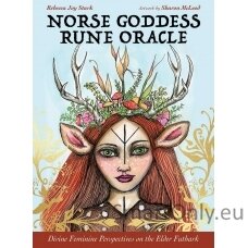 Norse Goddess Rune Oracle kortos Blue Angel