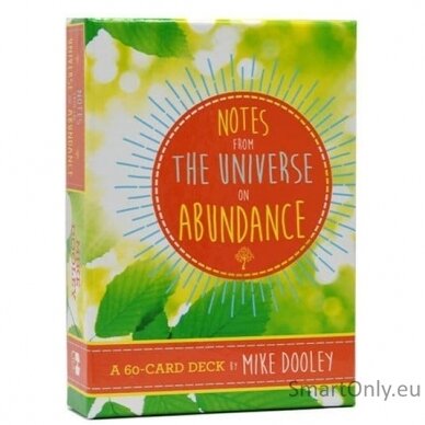 Notes from the Universe on Abundance kortos Hay House 2