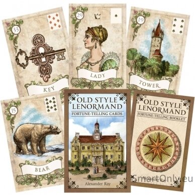 Old Style Lenormand Kortos US Games Systems