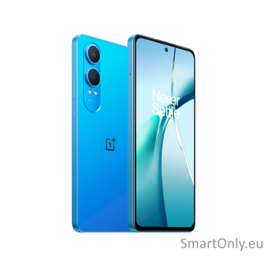 OnePlus Nord CE4 Lite | Mega Blue | 6.67 " | AMOLED | 1080 x 2400 pixels | Qualcomm SM6375 | Snapdragon 695 5G (6 nm) | Internal RAM 8 GB | 256 GB | Dual SIM | 4G | 5G | Main camera resolution 50+2 MP | Secondary camera resolution 16 MP | Android | 14 1