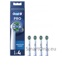Oral-B | Precision Clean Brush Set | EB20RX-4 | Heads | For adults | Number of brush heads included 4 | White