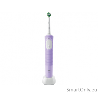 Oral-B Electric Toothbrush D103 Vitality Pro Rechargeable, For adults, Number of brush heads included 1, Lilac Mist, Number of teeth brushing modes 3