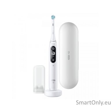 Oral-B Electric toothbrush iO Series 7N Rechargeable For adults Number of brush heads included 1 Number of teeth brushing modes 5 White Alabaster