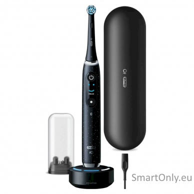 Oral-B Electric Toothbrush iO10 Series Rechargeable, For adults, Number of brush heads included 1, Cosmic Black, Number of teeth brushing modes 7