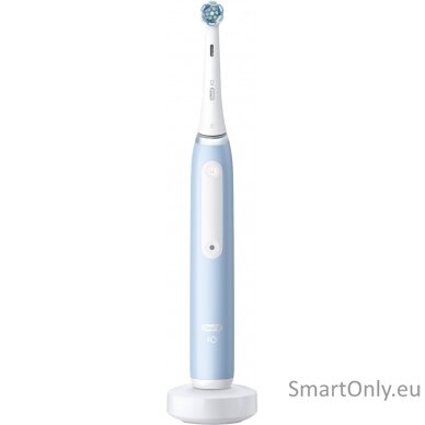 Oral-B Electric Toothbrush iO3 Series Rechargeable, For adults, Number of brush heads included 1, Ice Blue, Number of teeth brushing modes 3 1