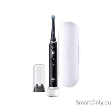 Oral-B Electric Toothbrush iO6 Series Rechargeable, For adults, Number of brush heads included 1, Black Onyx, Number of teeth brushing modes 5