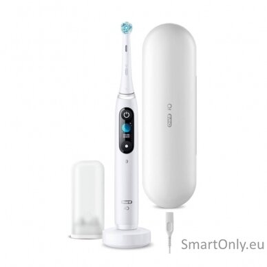 Oral-B Electric Toothbrush | iO9 Series | Rechargeable | For adults | Number of brush heads included 1 | Number of teeth brushing modes 7 | White