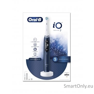 Oral-B iO7 Series Electric Toothbrush, Saphire Blue Oral-B 2