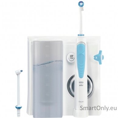 Oral-B Oral Irrigator | MD20 Oxyjet | 600 ml | Number of heads 2 | White