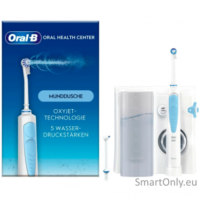 Oral-B Oral Irrigator | MD20 Oxyjet | 600 ml | Number of heads 2 | White 1