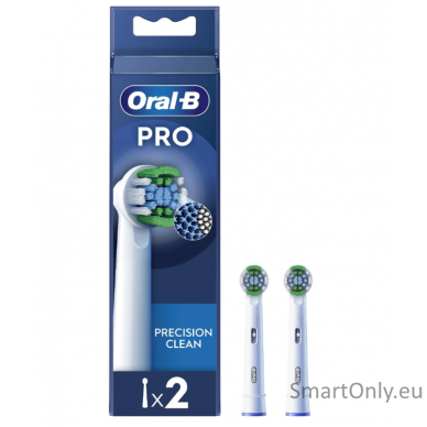 Oral-B | Precision Clean Brush Set | EB20RX-2 | Heads | For adults | Number of brush heads included 2 | White