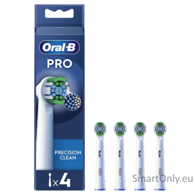 Oral-B | Precision Clean Brush Set | EB20RX-4 | Heads | For adults | Number of brush heads included 4 | White