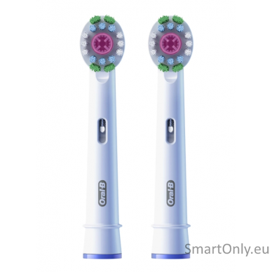 Oral-B | Replaceable Toothbrush Heads | PRO 3D White refill | Heads | Does not apply | Number of brush heads included 2 1