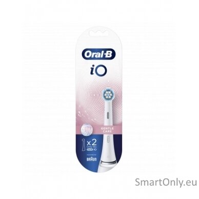 Oral-B Toothbrush replacement iO Gentle Care Heads, For adults, Number of brush heads included 2, White 2