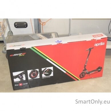 SALE OUT. | Aprilia | E-SR2 EVO | Electric Scooter | 500 W | 25 km/h | 10 " | Black/Red | USED AS DEMO | 20 month(s) 1