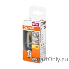 Osram Parathom Retrofit Classic B 60 E14, 6 W, Warm White, 60 W, 6kWh/1000h, 806 lm 1