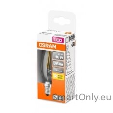 Osram Parathom Retrofit Classic B 60 E14, 6 W, Warm White, 60 W, 6kWh/1000h, 806 lm