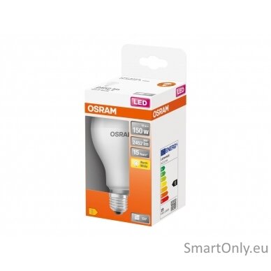 Osram Parathom Classic LED 150 non-dim 19W/827 E27 bulb 2