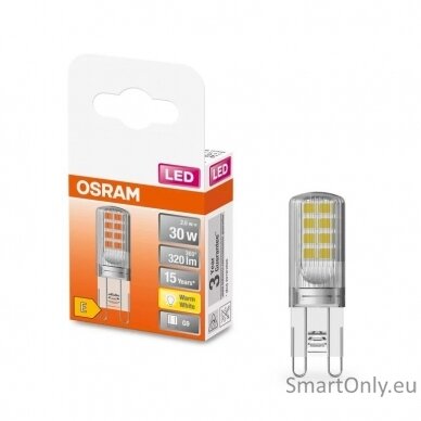 Osram Parathom Clear capsule LED 30 non-dim 2,6W/827 G9 bulb 3