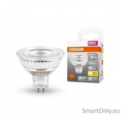 Osram Parathom Reflector LED 12V MR16 35 non-dim 36° 3,8W/827 GU5.3 bulb 3