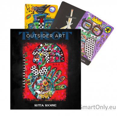 Outsider Art Tarot kortos Schiffer Publishing