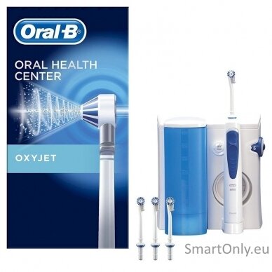 OxyJet Dental Irrigator | MD20 | 145 ml | Number of heads 4 | White