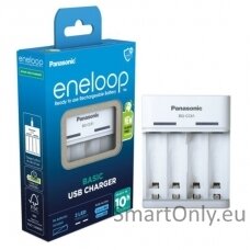 Panasonic Eneloop BQ-CC61 USB Basic Baterijų įkroviklis