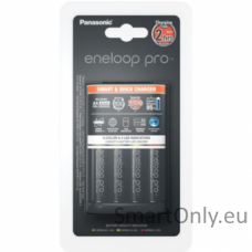 Panasonic Eneloop pro BQ-CC55 (su 4xAA baterijom) Baterijų įkroviklis