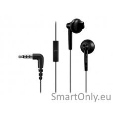 Panasonic Headphones RP-TCM55E-K Wired, In-ear, Microphone, 3.5 mm, Black